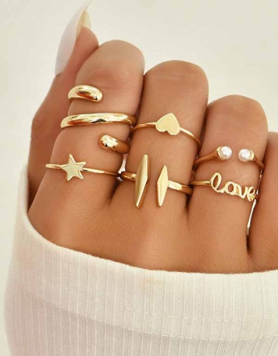 Creative Mushroom Geometry Ring For Ladies For Women #792546 $8.40 USD, Wholesale Fashion Ring