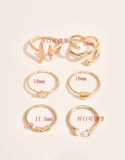 Replica Creative Mushroom Geometry Ring For Ladies For Women #792546 $8.40 USD for Wholesale