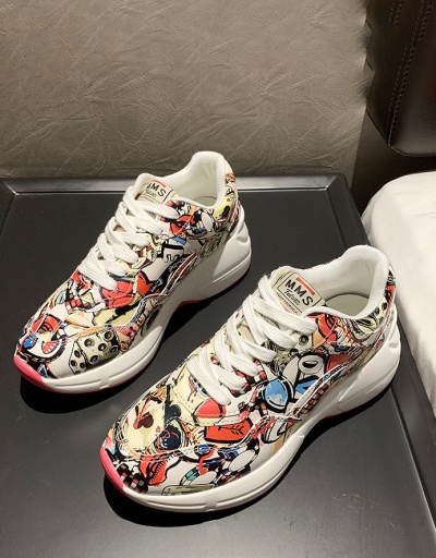 Replica Colorful Print Exercise Running Shoes For Women #792590 $80.00 USD for Wholesale