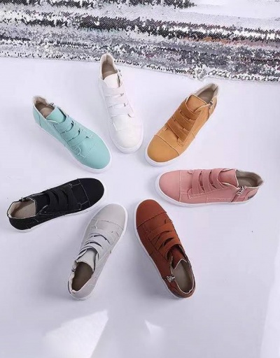 Replica Latest Style Casual Students Flat Sole High Top Shoes For Women #792591 $34.21 USD for Wholesale