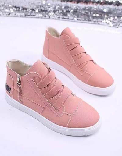 Replica Latest Style Casual Students Flat Sole High Top Shoes For Women #792591 $34.21 USD for Wholesale