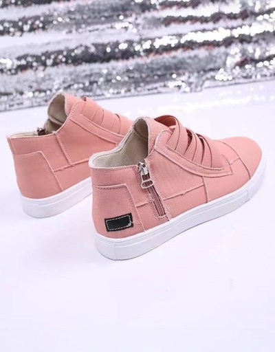 Replica Latest Style Casual Students Flat Sole High Top Shoes For Women #792591 $34.21 USD for Wholesale