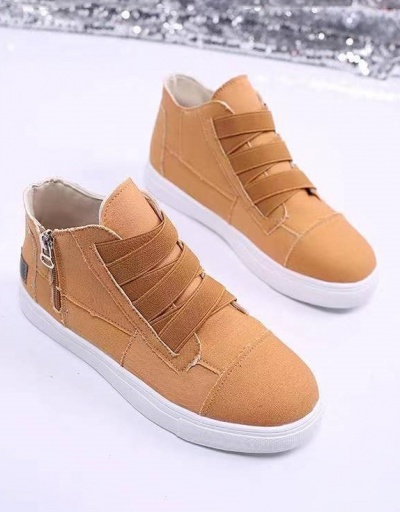 Replica Latest Style Casual Students Flat Sole High Top Shoes For Women #792591 $34.21 USD for Wholesale