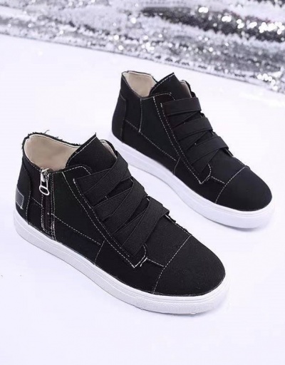 Replica Latest Style Casual Students Flat Sole High Top Shoes For Women #792591 $34.21 USD for Wholesale