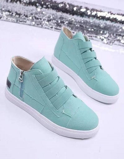 Replica Latest Style Casual Students Flat Sole High Top Shoes For Women #792591 $34.21 USD for Wholesale