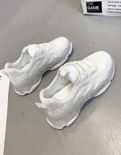 Replica New Arrival Transparent Casual Chunky Soles Sneakers For Women #792592 $51.14 USD for Wholesale