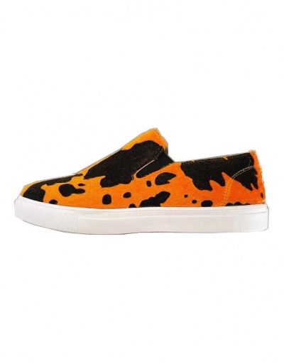 Replica Casual Leopard Slip On Sneakers For Unisex #792596 $46.80 USD for Wholesale