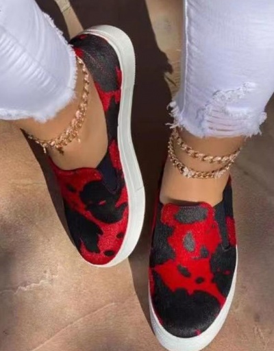 Replica Casual Leopard Slip On Sneakers For Unisex #792596 $46.80 USD for Wholesale