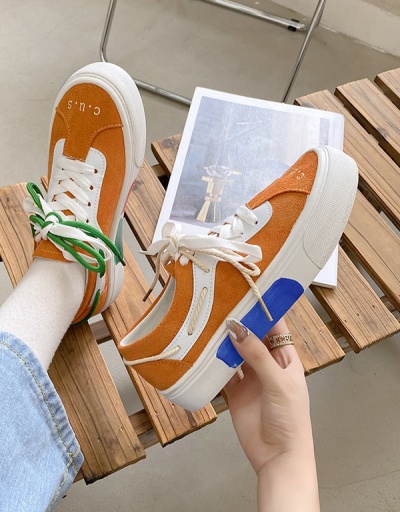 Casual Contrast Color Basketball Shoes For Women #792601 $28.81 USD, Wholesale Fashion Sneaker