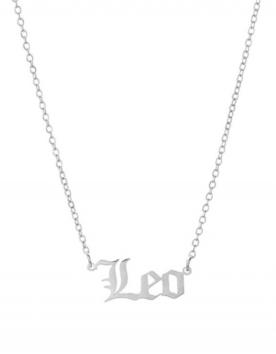 Constellation Letter Easy Matching Necklace For Women #792629 $3.18 USD, Wholesale Fashion Necklaces