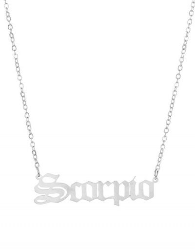 Replica Constellation Letter Easy Matching Necklace For Women #792629 $3.18 USD for Wholesale