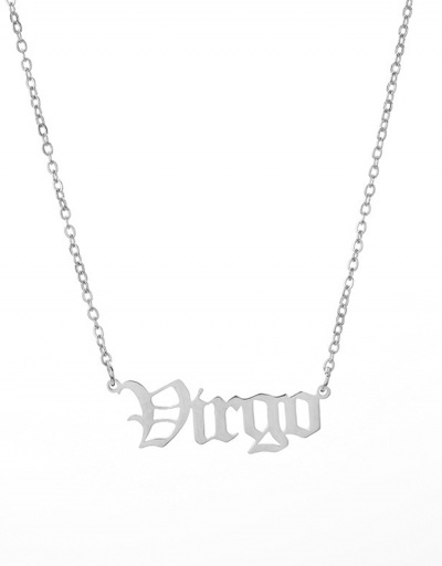 Replica Constellation Letter Easy Matching Necklace For Women #792629 $3.18 USD for Wholesale