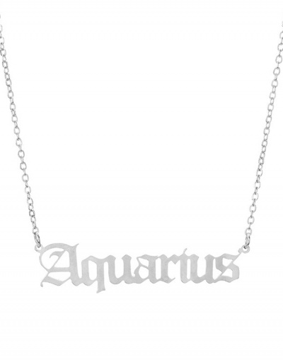 Replica Constellation Letter Easy Matching Necklace For Women #792629 $3.18 USD for Wholesale