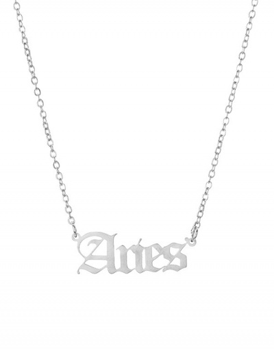 Replica Constellation Letter Easy Matching Necklace For Women #792629 $3.18 USD for Wholesale