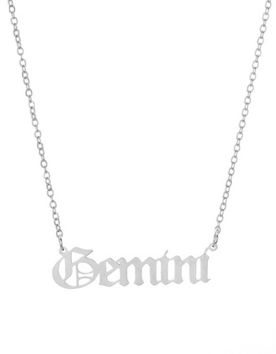 Replica Constellation Letter Easy Matching Necklace For Women #792629 $3.18 USD for Wholesale