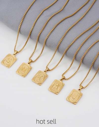 Simple Fashion Easy Matching Necklace For Unisex #792633 $16.20 USD, Wholesale Fashion Necklaces