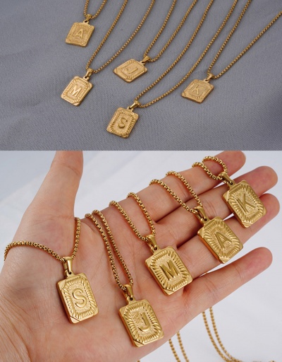 Replica Simple Fashion Easy Matching Necklace For Unisex #792633 $16.20 USD for Wholesale