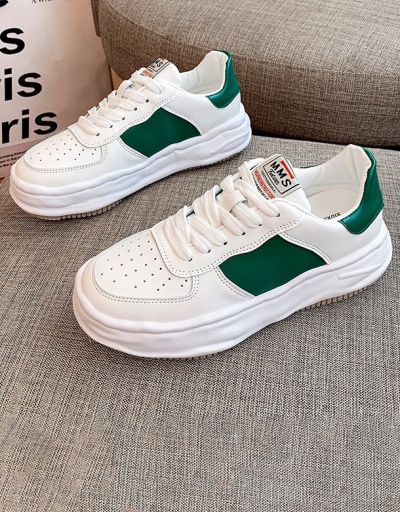 Replica New Wedge Contrast Color Sneakers Shoes For Women #792647 $35.48 USD for Wholesale