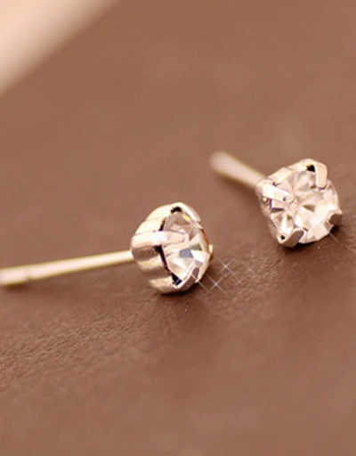 Classic Rhinestone Stud Earrings For Women #792649 $0.92 USD, Wholesale Fashion Earrings