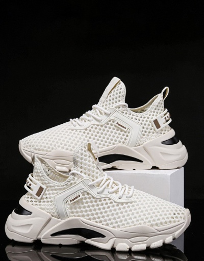 Replica Breathable Gauze Summer Hollow Out Sneakers For Unisex #792655 $43.34 USD for Wholesale