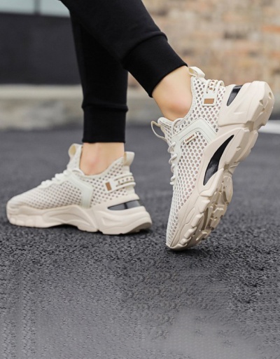 Replica Breathable Gauze Summer Hollow Out Sneakers For Unisex #792655 $43.34 USD for Wholesale