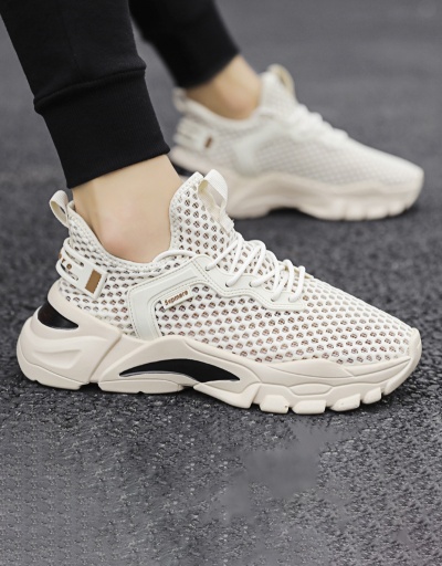 Replica Breathable Gauze Summer Hollow Out Sneakers For Unisex #792655 $43.34 USD for Wholesale