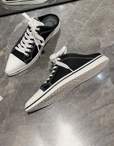 Replica Sporty Lace Up Summer Sharp Toe Sneaker Sneakers For Women #792664 $44.80 USD for Wholesale