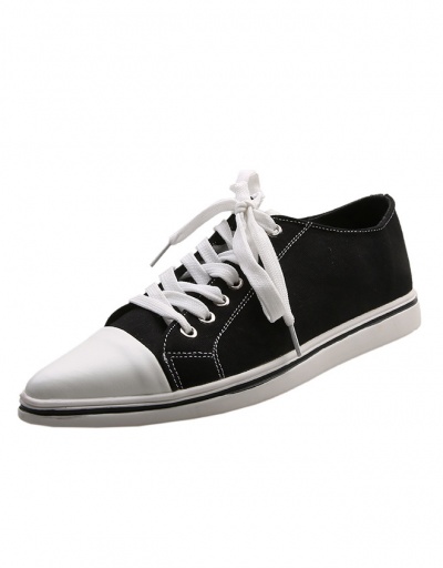 Replica Sporty Lace Up Summer Sharp Toe Sneaker Sneakers For Women #792664 $44.80 USD for Wholesale