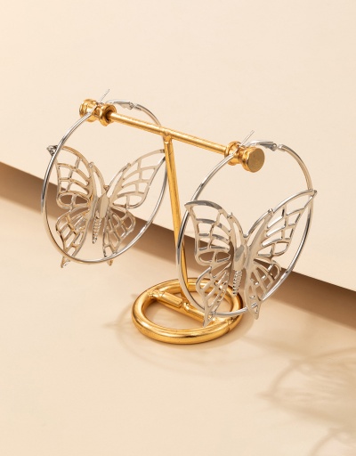 Replica Adorable Butterfly Solid Hollow Out Earring For Unisex #792671 $5.83 USD for Wholesale