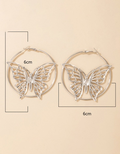 Replica Adorable Butterfly Solid Hollow Out Earring For Unisex #792671 $5.83 USD for Wholesale