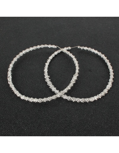 Replica Fashion Simple Great Circle Earrings For Women #792694 $3.56 USD for Wholesale