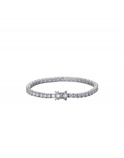 Replica Single Breasted Zircon 3mm7inch Bracelet For Unisex #792703 $123.94 USD for Wholesale