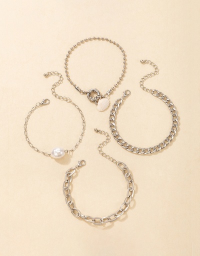 Replica Ocean Fashion Shell Faux-Pearl Bracelet Set For Unisex #792722 $7.88 USD for Wholesale