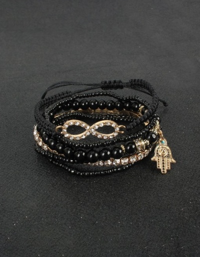 Replica Colourful Beads National Style Bracelet For Women #792736 $5.40 USD for Wholesale