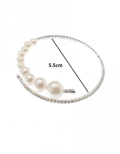 Replica Popular Elasticized Faux-Pearl Bracelet For Women #792744 $8.20 USD for Wholesale