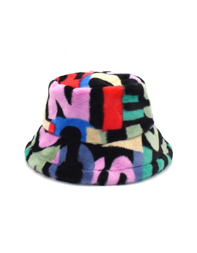 Warmth Colorful Print Thickening Fisherman Cap #792748 $21.68 USD, Wholesale Fashion Hats