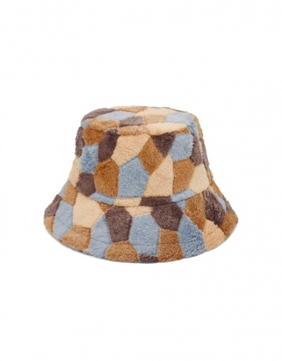 Color Block Euro Style Bucket Cap #792754 $20.52 USD, Wholesale Fashion Hats