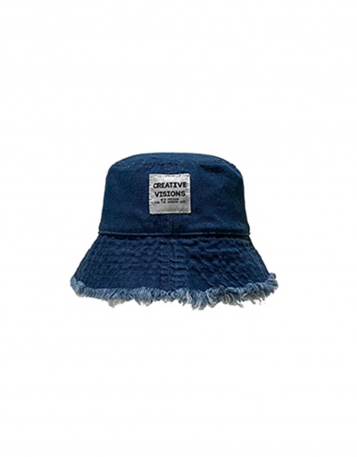 Replica Casual Denim Summer Bucket Hat #792757 $19.06 USD for Wholesale