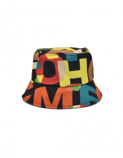 Replica Vintage Novelty Design Printed Trendy Fisherman Hat #792759 $12.15 USD for Wholesale