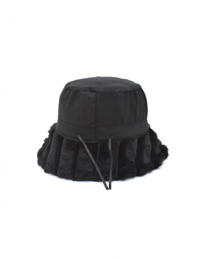 Replica Japanese Style Plush Casual Bucket Cap #792760 $18.68 USD for Wholesale