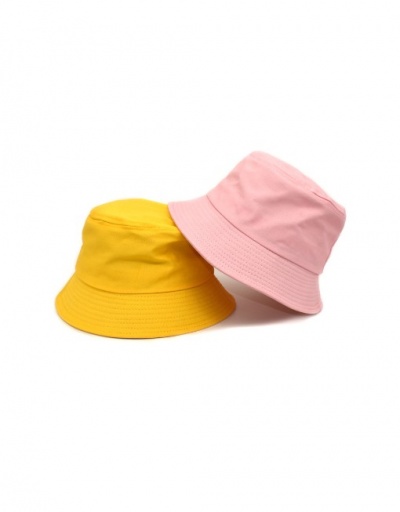 Casual Solid Sun Protection Bucket Hat #792765 $7.50 USD, Wholesale Fashion Hats