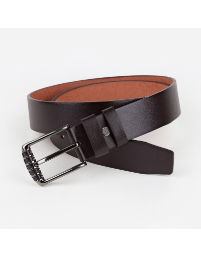 Replica Fashion Metal Buckle Solid Pu Belt For Men #792766 $7.80 USD for Wholesale