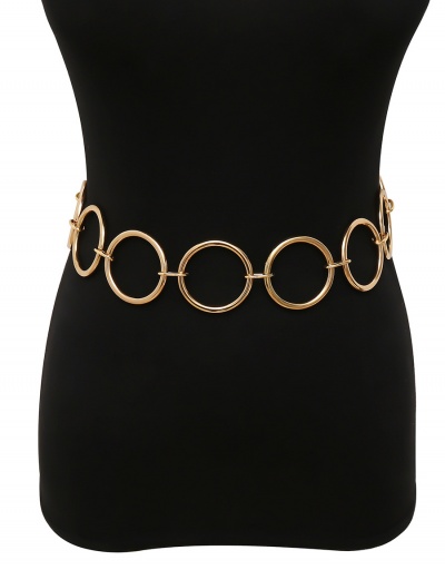 Replica Fashion Round Hoop Chain Belts For Women #792773 $7.48 USD for Wholesale