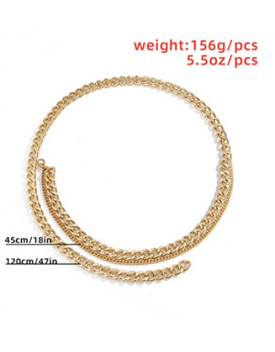 Replica Solid Easy Matching Fashion Waist Chain For Women #792783 $7.36 USD for Wholesale