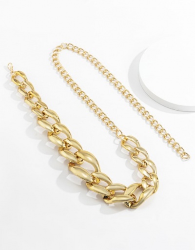 Replica Personality Street Geometric Thick Waist Chain For Women #792787 $15.00 USD for Wholesale