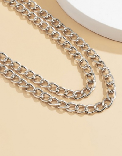 Replica Hip Hop Style Simple Dress Waist Chain For Women #792788 $5.12 USD for Wholesale