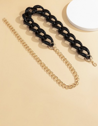 Replica Simple Thick Design Acrylic Waist Chain For Women #792789 $16.80 USD for Wholesale