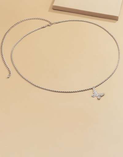 Replica Simple Versatile Trendy Butterfly Waist Chain For Women #792797 $5.21 USD for Wholesale