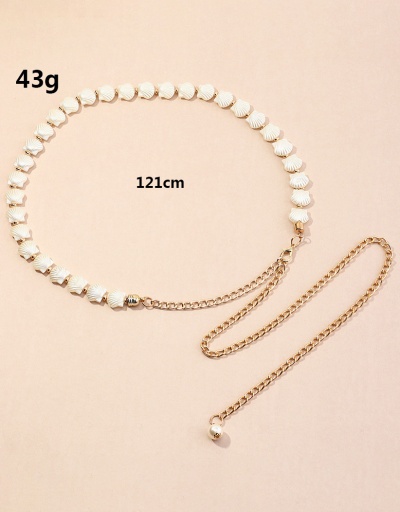 Replica Latest Style Fashion Shell Waist Chain Accessories For Women #792801 $12.56 USD for Wholesale