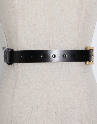 Replica Crazy Chain Patch Black Belt #792807 $44.09 USD for Wholesale